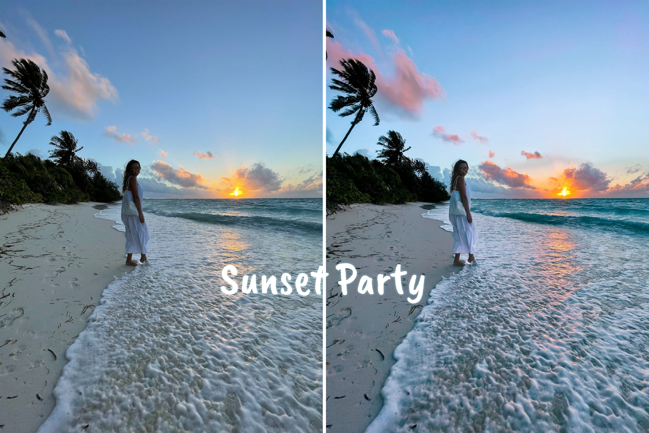 Comparison Sunset Party v02